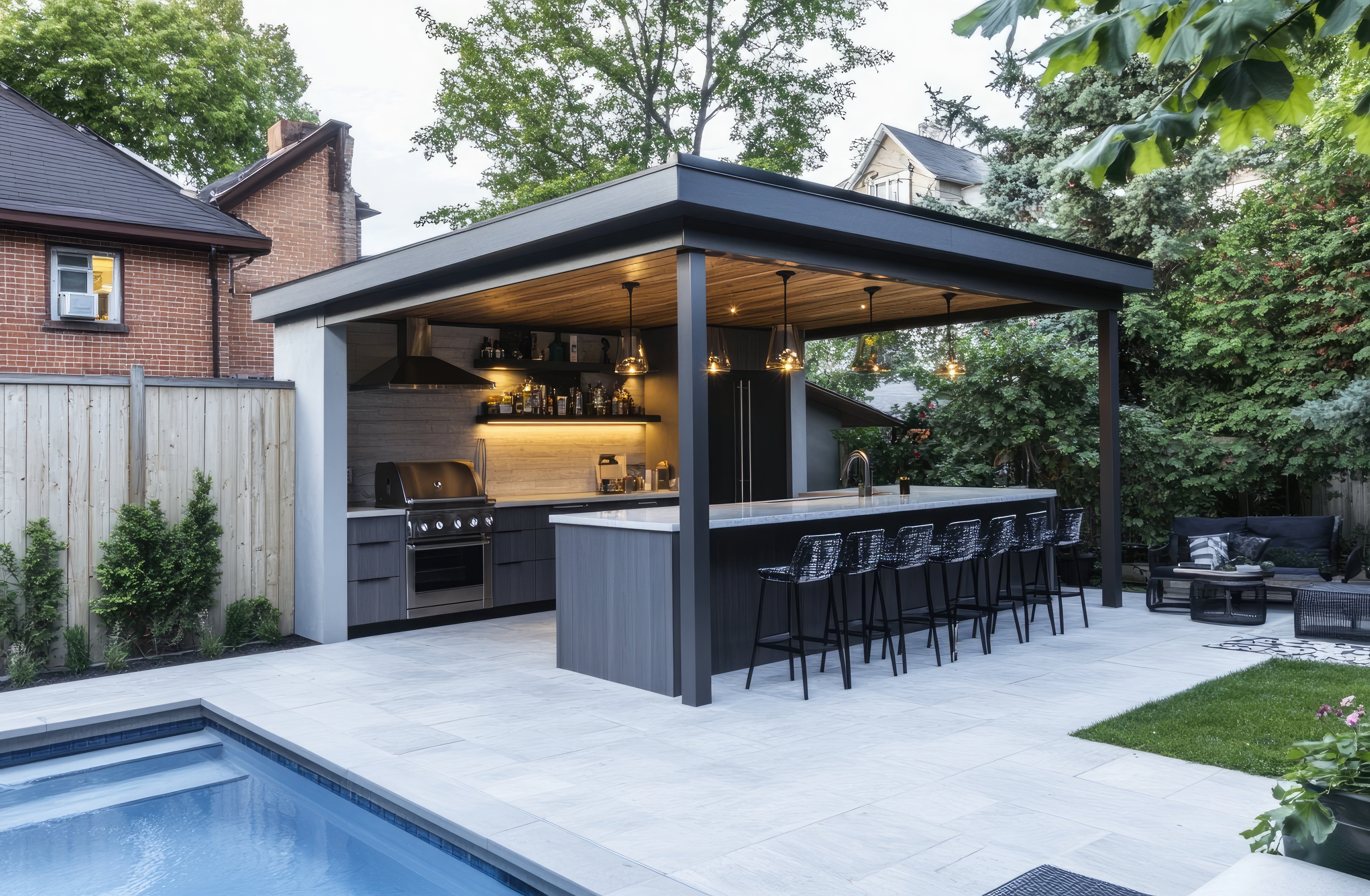Pool Botique Full Backyard Transformation – Square One - Boutique Small Pools